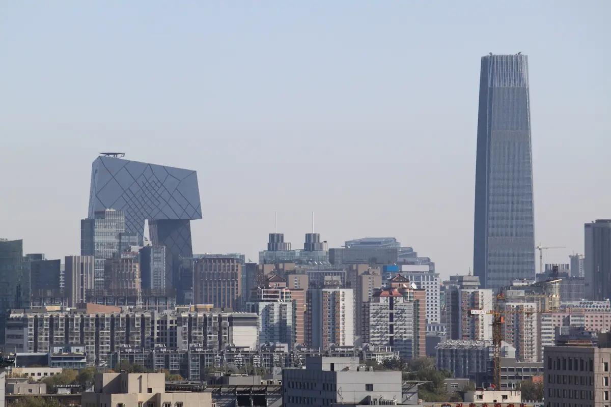 北京 CBD 城市天际线